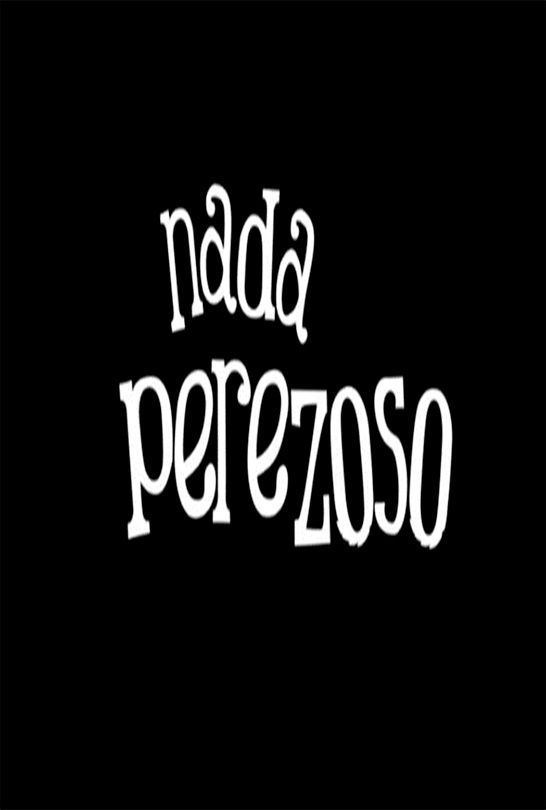 Portada de NADA PEREZOSO