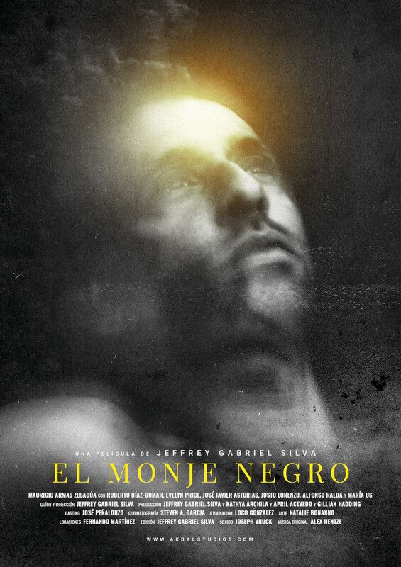 Portada de El monje negro Portada de El monje negro