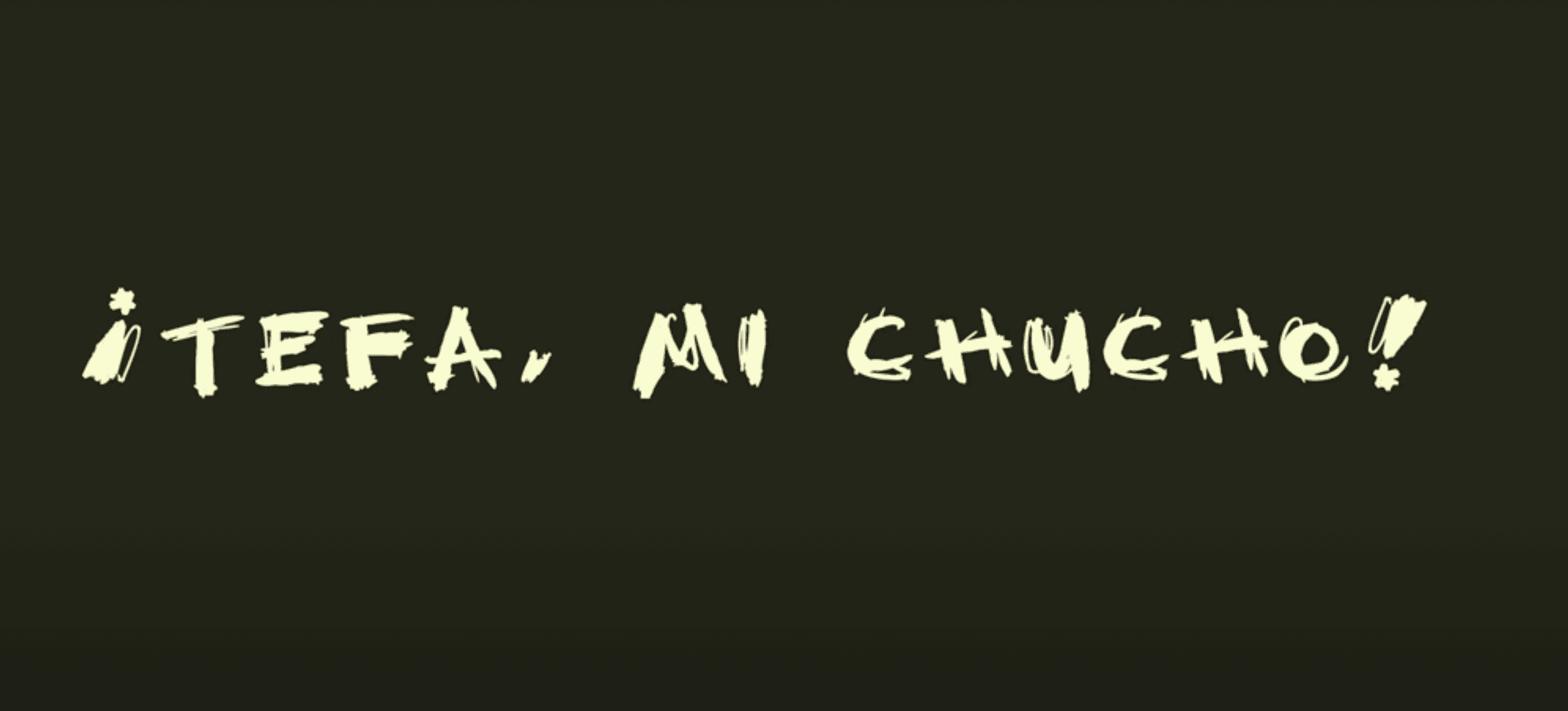 Portada de ¡Tefa, mi chucho! Portada de ¡Tefa, mi chucho!