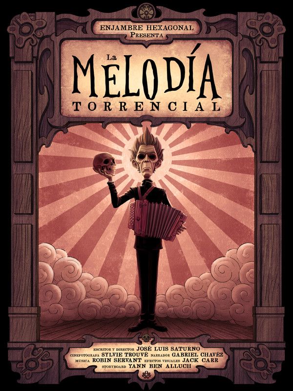 Portada de La melodía torrencial
