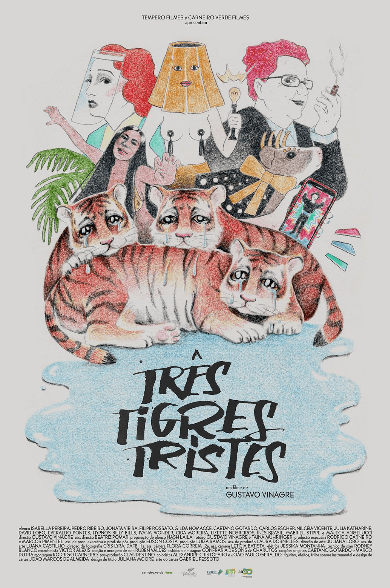 Poster de la película Tres tristes tigres