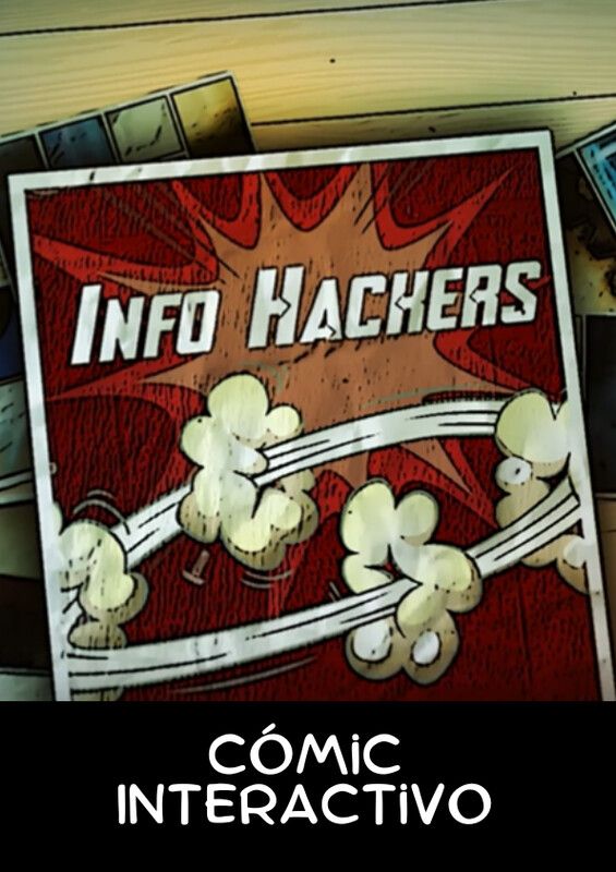 Portada de Cómic Interactivo Los Info Hackers