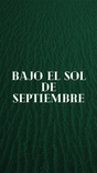 Poster de Bajo el sol de septiembre