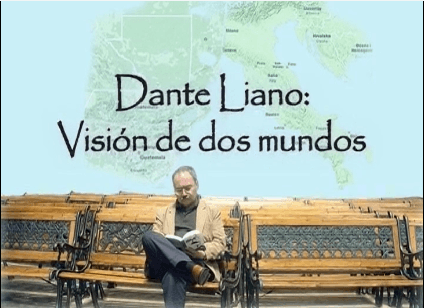 Portada de DANTE LIANO: VISIÓN DE DOS MUNDOS Portada de DANTE LIANO: VISIÓN DE DOS MUNDOS