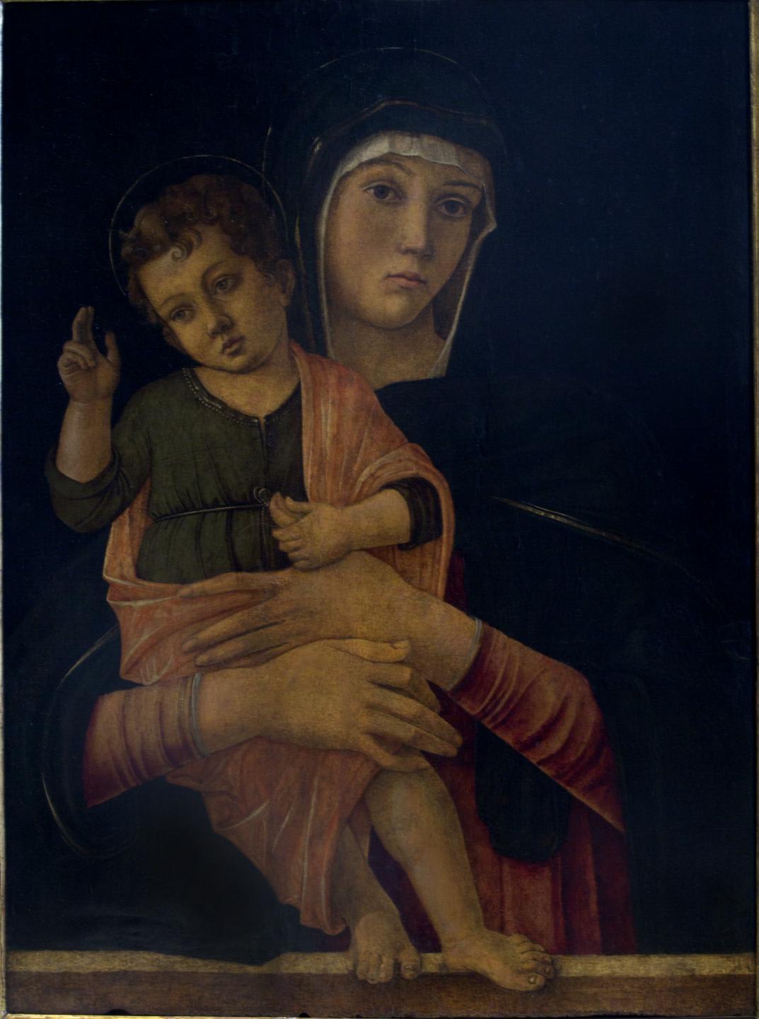 Madonna with Blessing Child (Madonna of the Thumb)