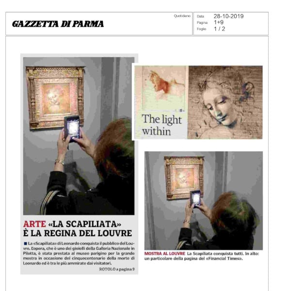 La Scapiliata stupisce e conquista il pubblico al Louvre La Scapiliata stupisce e conquista il pubblico al Louvre