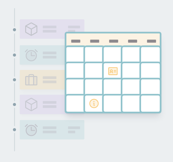 illustration of backoffice scheduler