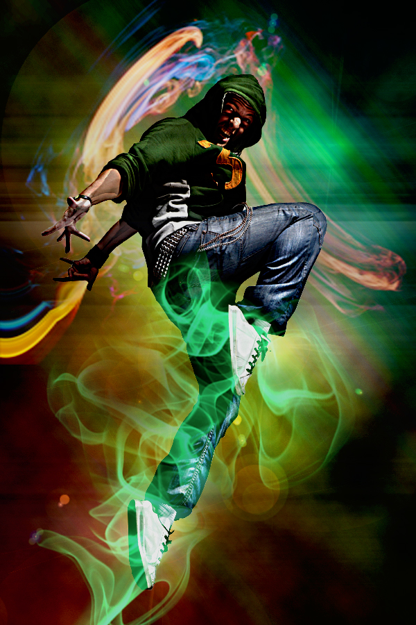 'Vivid Effects' finished image