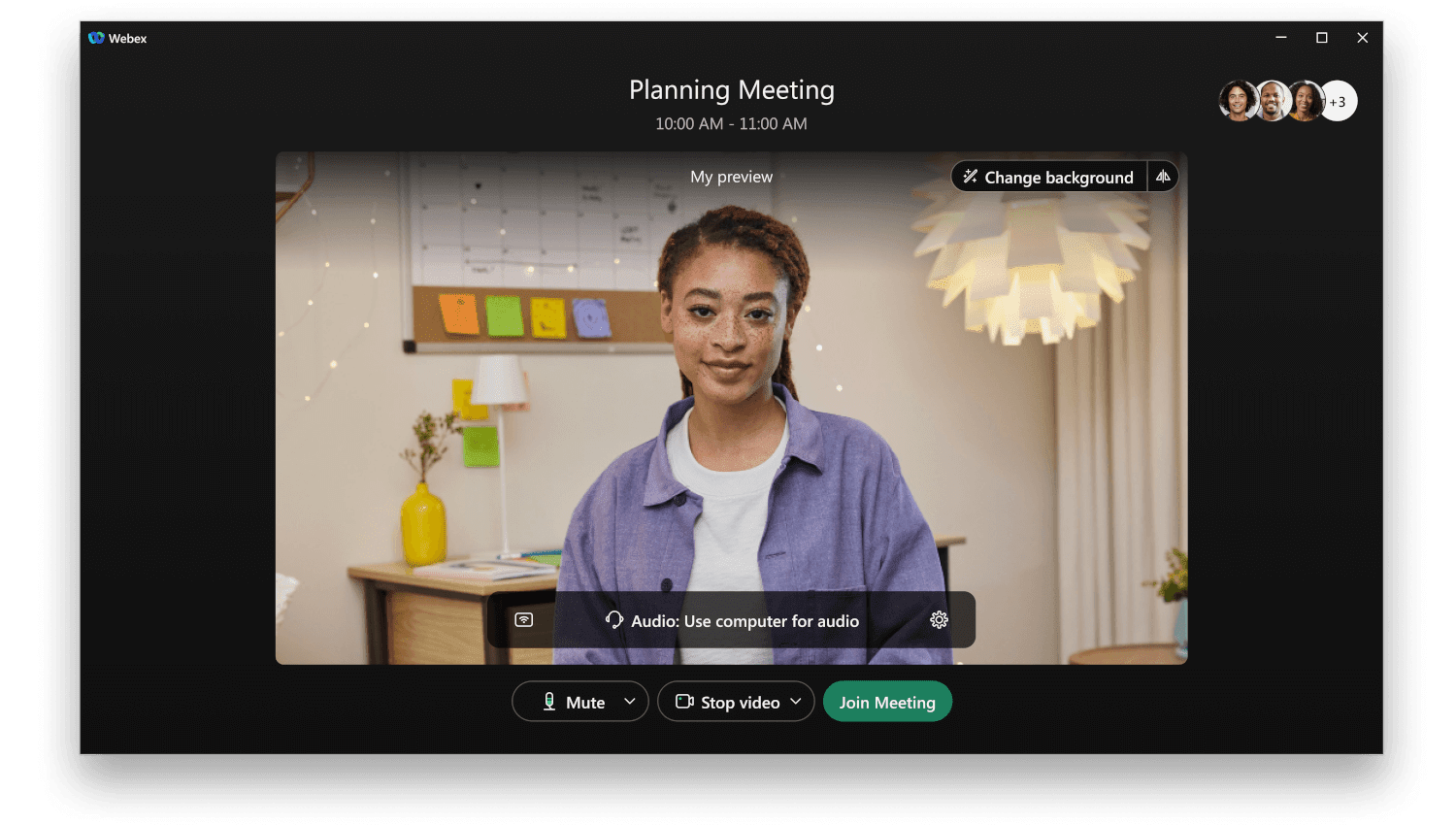 Webex Meeting Beitreten