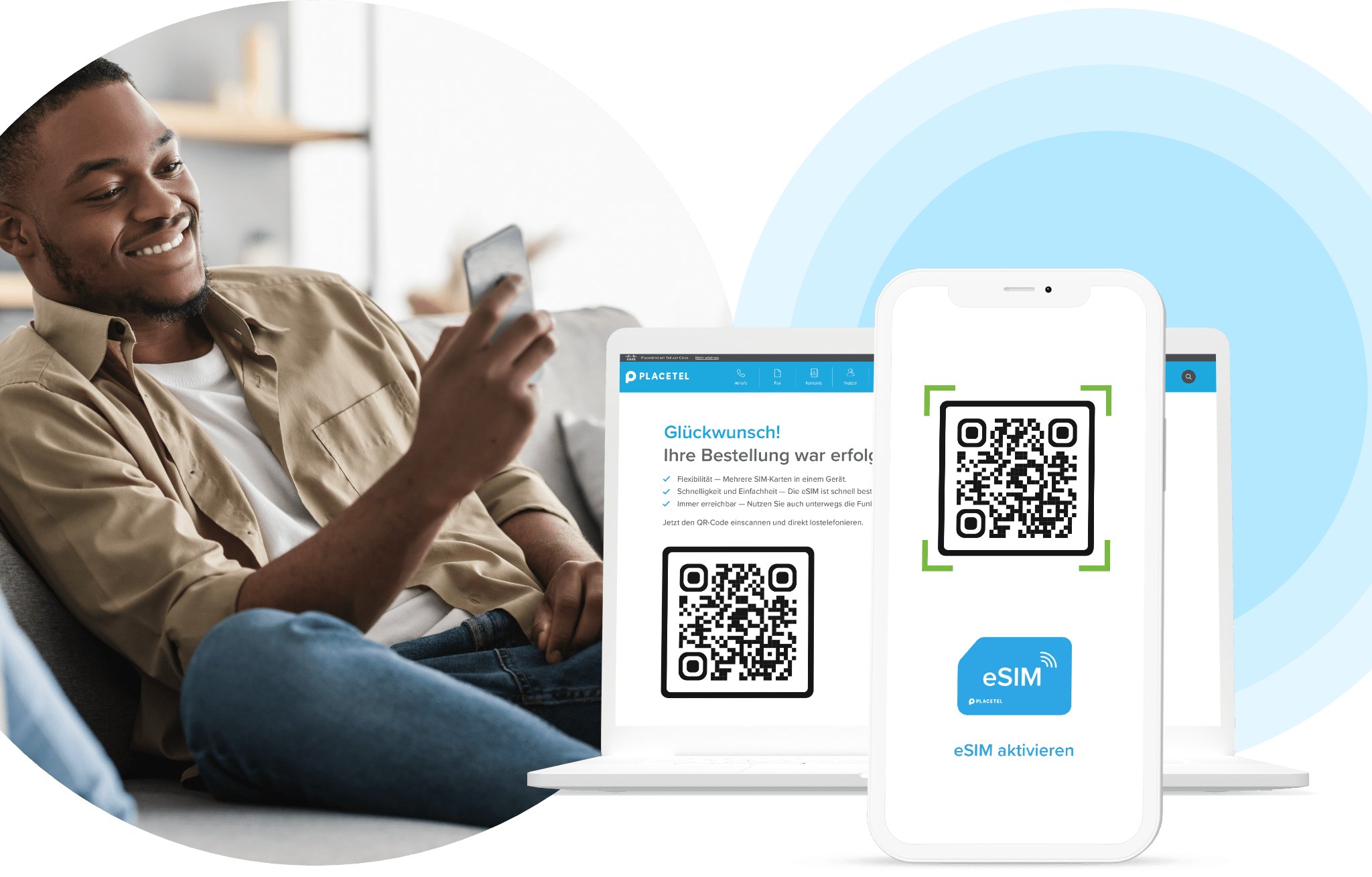 Placetel Mobile jetzt auch mit eSIM verfügbar