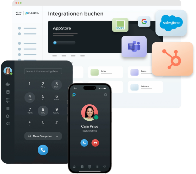 Die virtuelle CloudTelefonanlage Placetel CloudLeader 2024