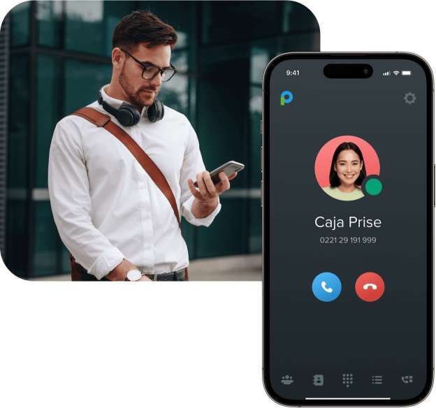 Eingehender Anruf auf dem Smartphone