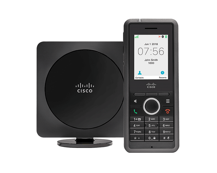 Cisco Dect-Bundle mit Dect-Telefon und Basisstation