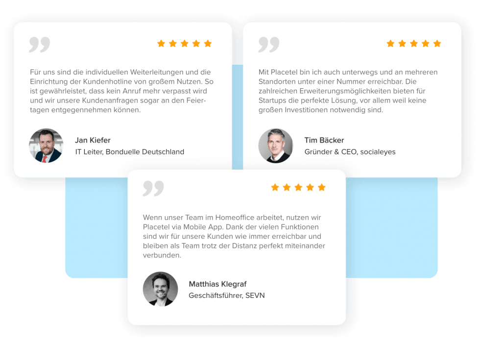 kundenstimmen bei placetel