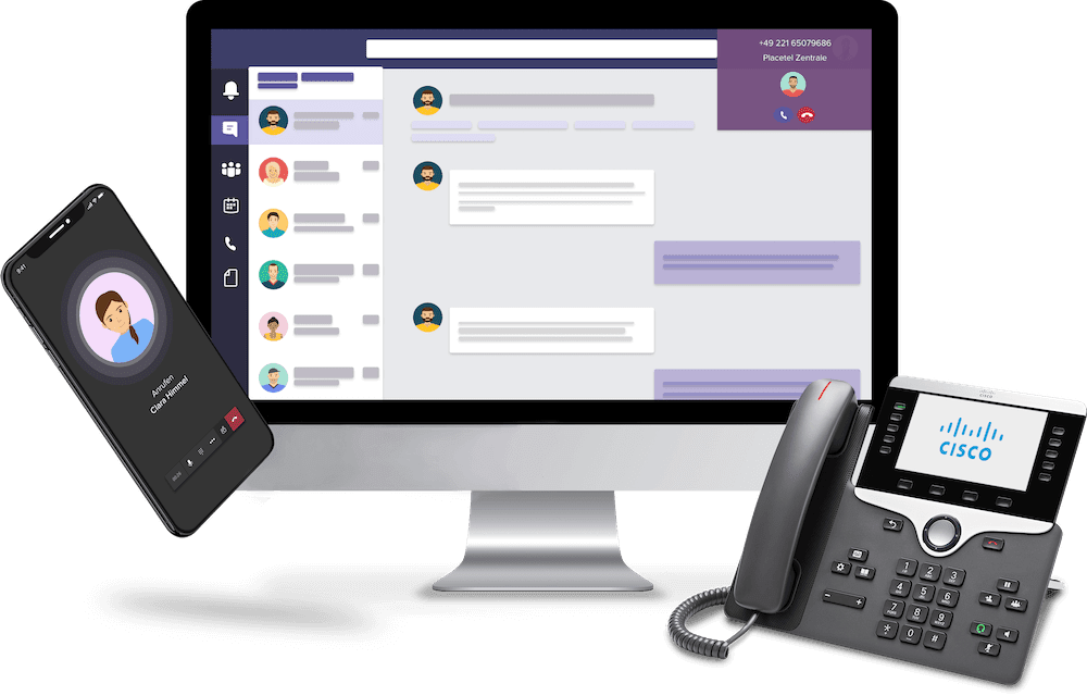 MS Teams Integration von Placetel