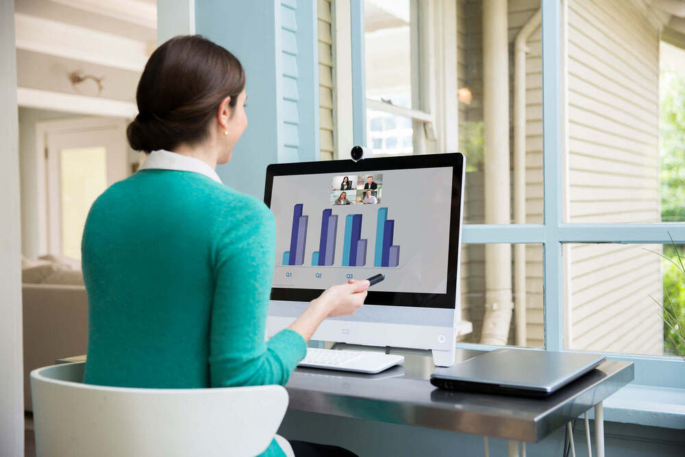 Videokonferenz im Homeoffice