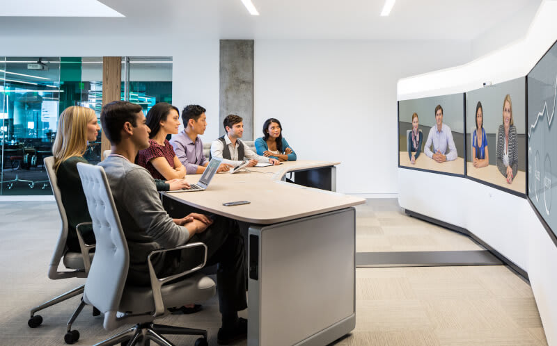 Virtuelle Zusammenarbeit mit dem Cisco IX 5000 Telepresence-System