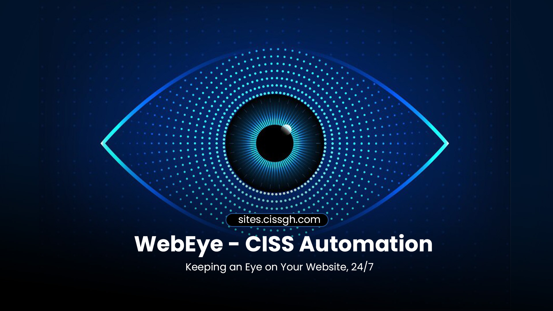 Introducing WebEye for CISS Web