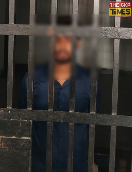 नाबालिग से दुष्कर्म के आरोप में आरोपी गिरफ्तार