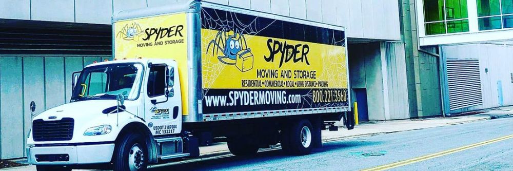 Spyder Moving and Storage banner
