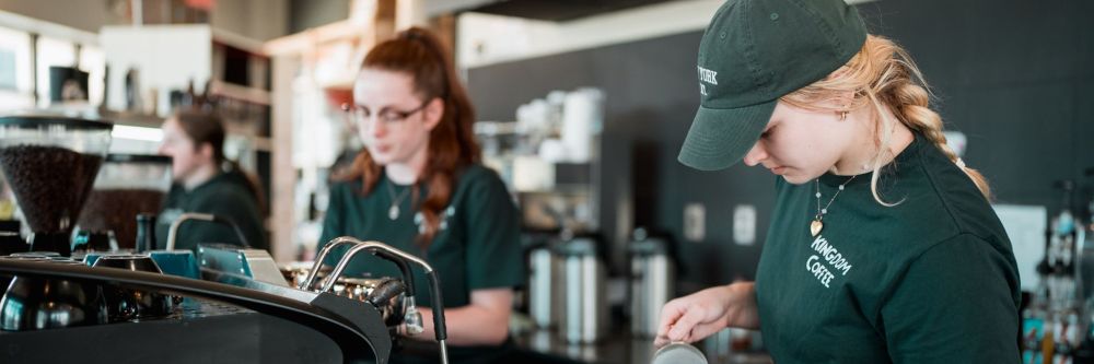 Kingdom Coffee banner