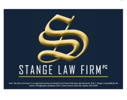 Stange Law Firm, PC
