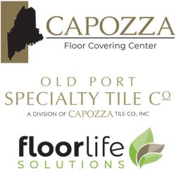 Capozza Floor Covering Center, Old Port Specialty Tile Co., + FloorLife Solutions.