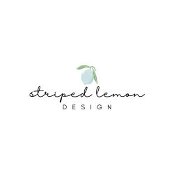 Striped Lemon Design