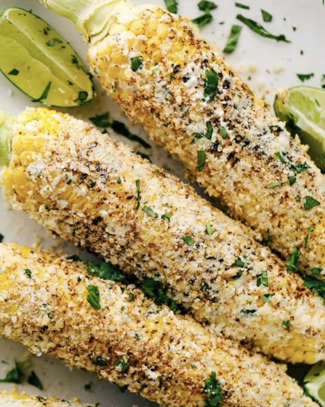 Parmesan Corn On The Cob