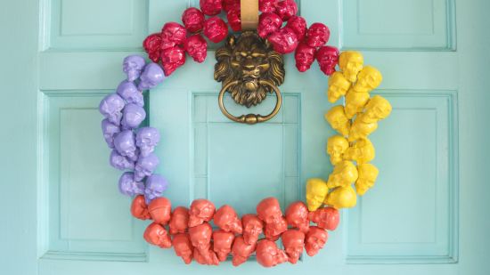 Featured image for A Fun + Unique DIY  Halloween Wreath