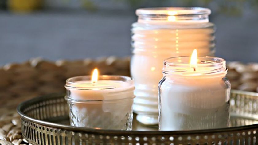 How To Make Beeswax Taper Candles - Farmhouse on Boone