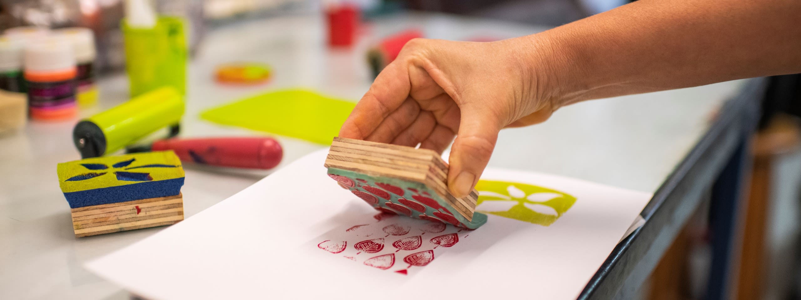 Printmaking holiday gift wrapping paper 12+ City of Sydney What’s On