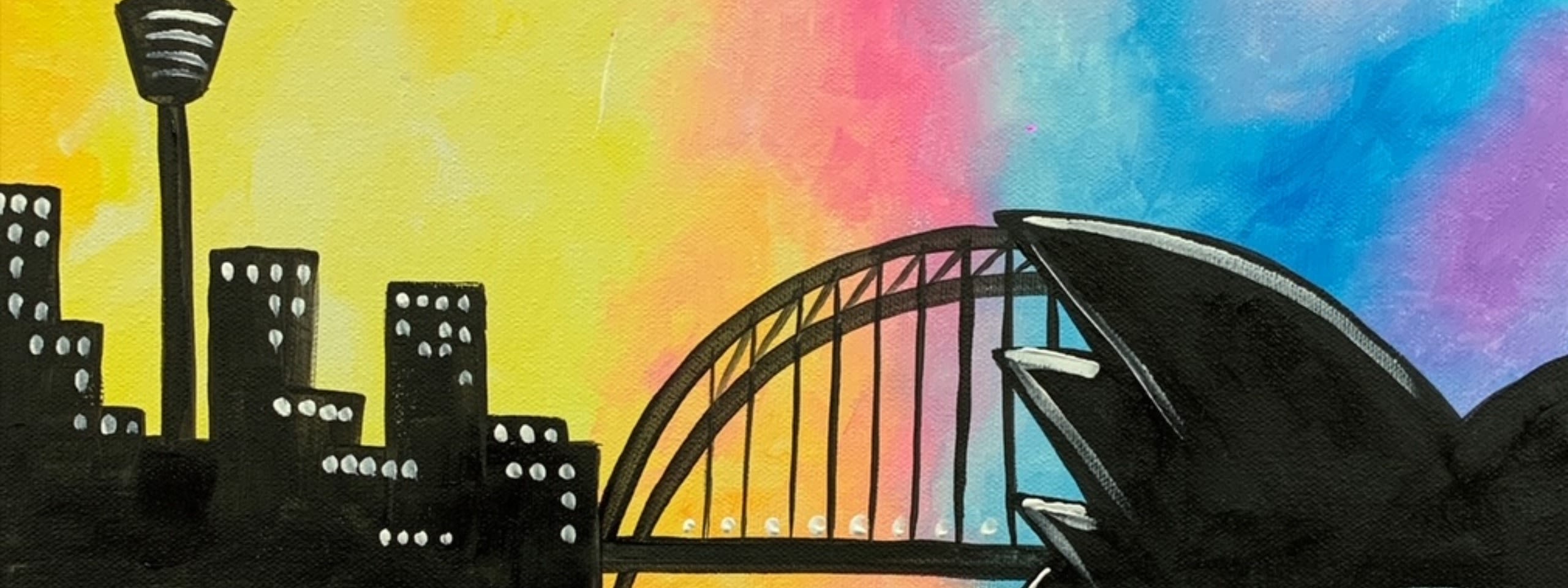 Champainting Paint and Sip Sydney City Tweets City of Sydney What
