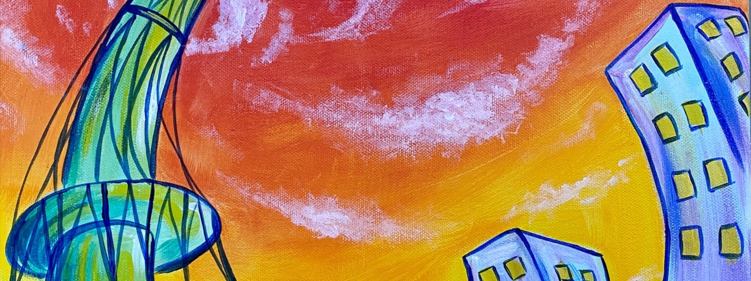 Champainting Paint and Sip High on Sydney City of Sydney What’s On