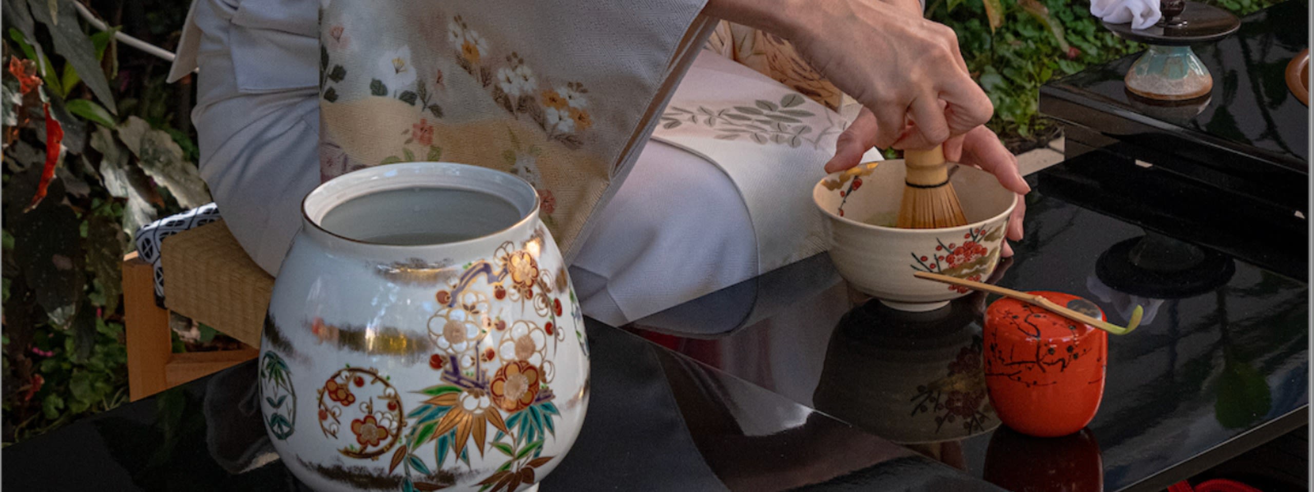 Japanese tea ceremony demonstration and City of Sydney