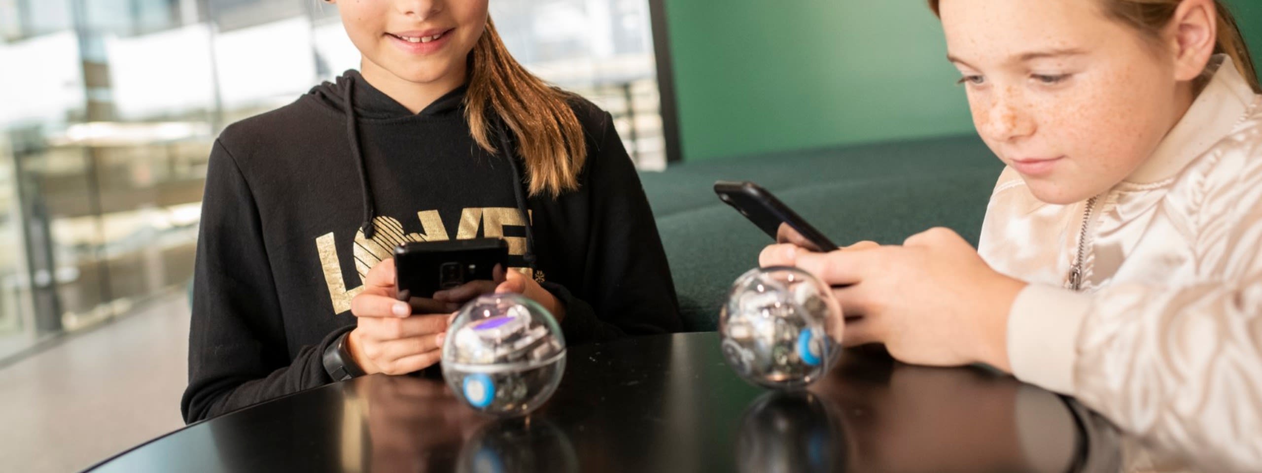 Sphero robot maze workshop for kids