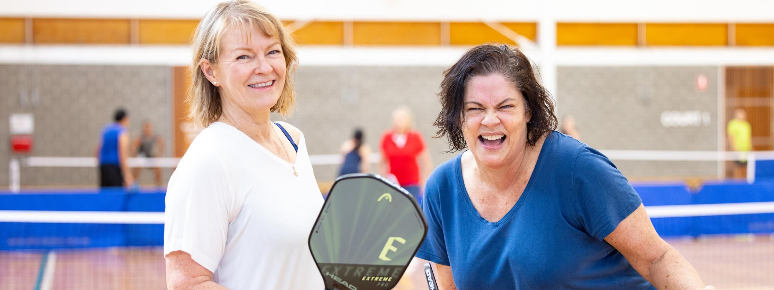 Casual pickleball