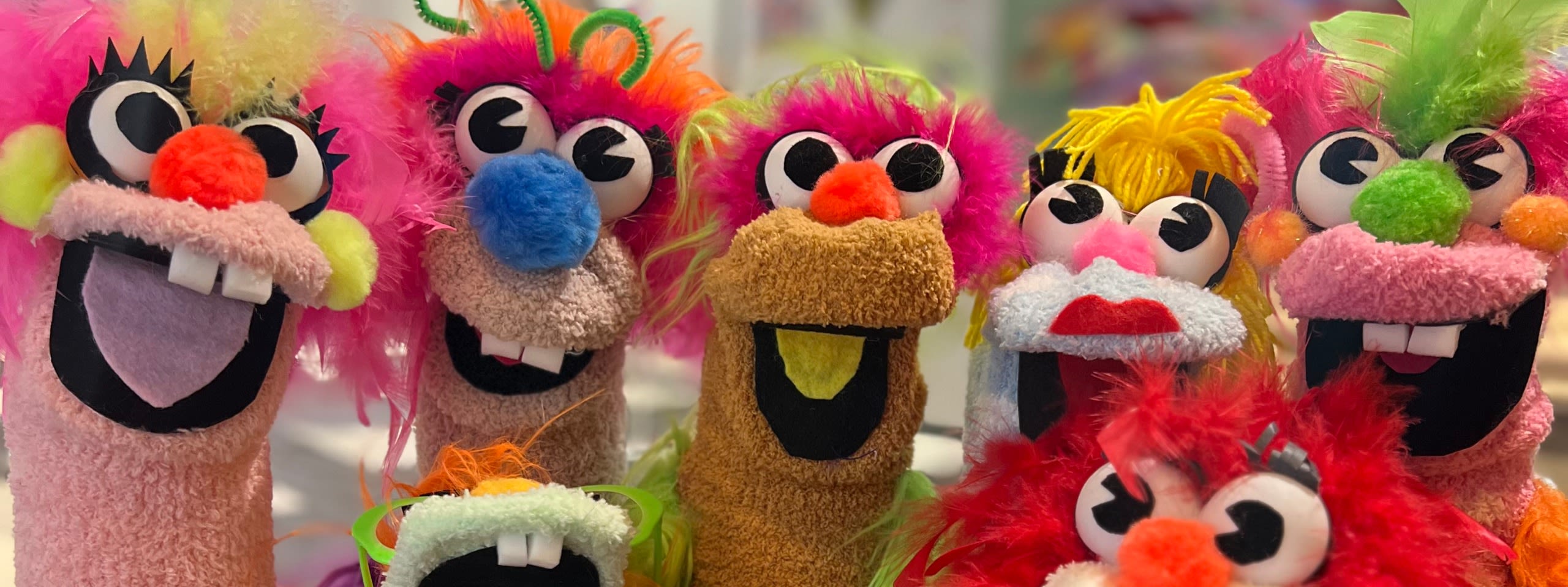 Make Your Own One-of-A-Kind Sock Puppet Workshop