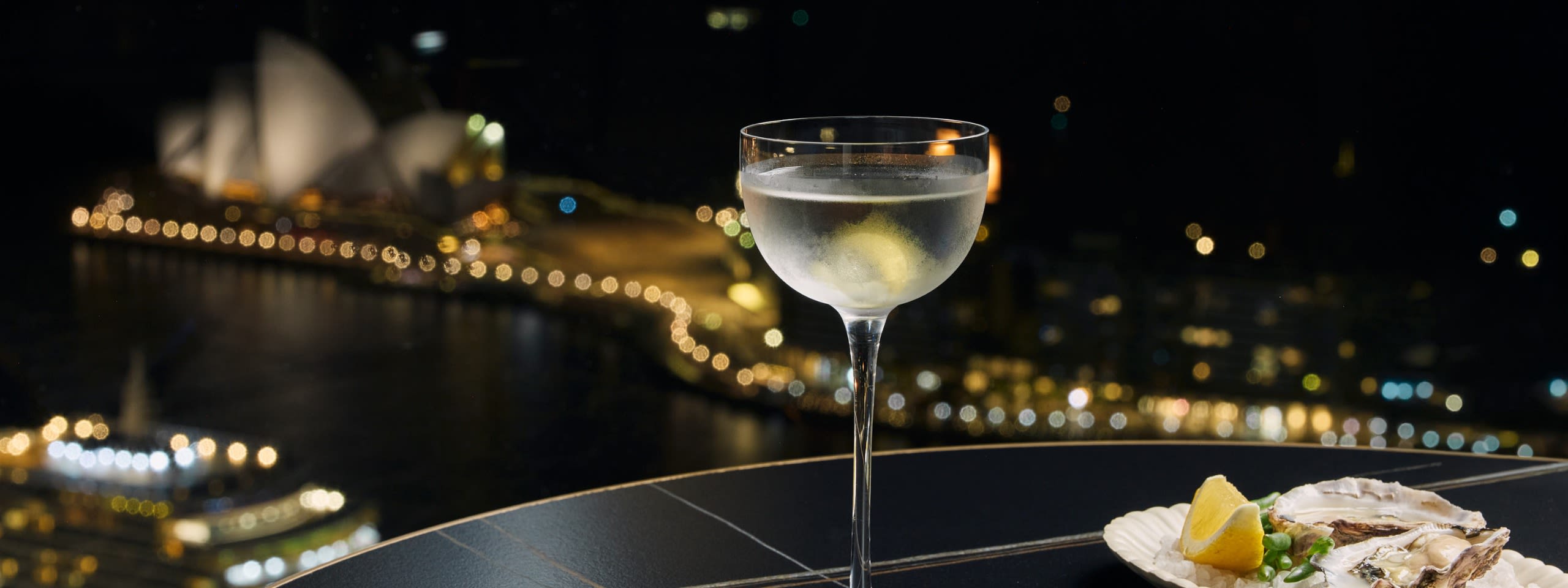 Four Pillars Martini Trolley at Blu Bar on 36