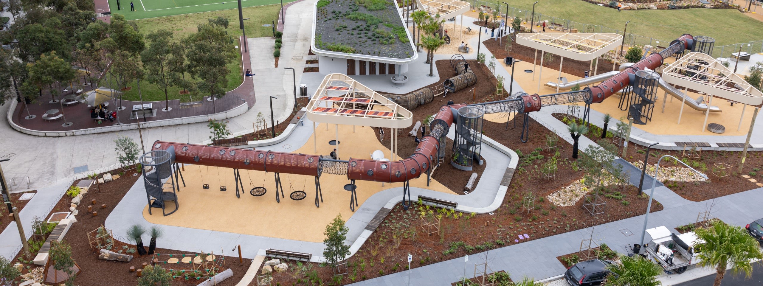 Official opening of the expansion of Gunyama Park, Zetland