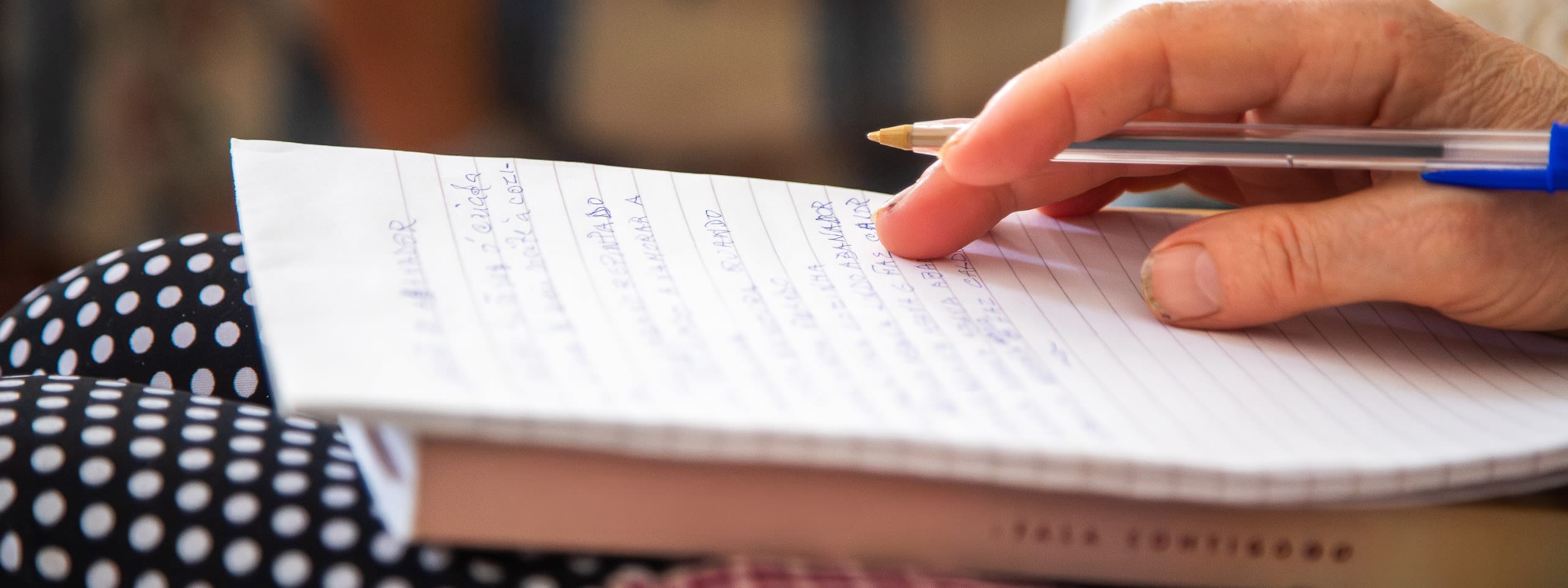 Creative writing 4-week course event artwork
