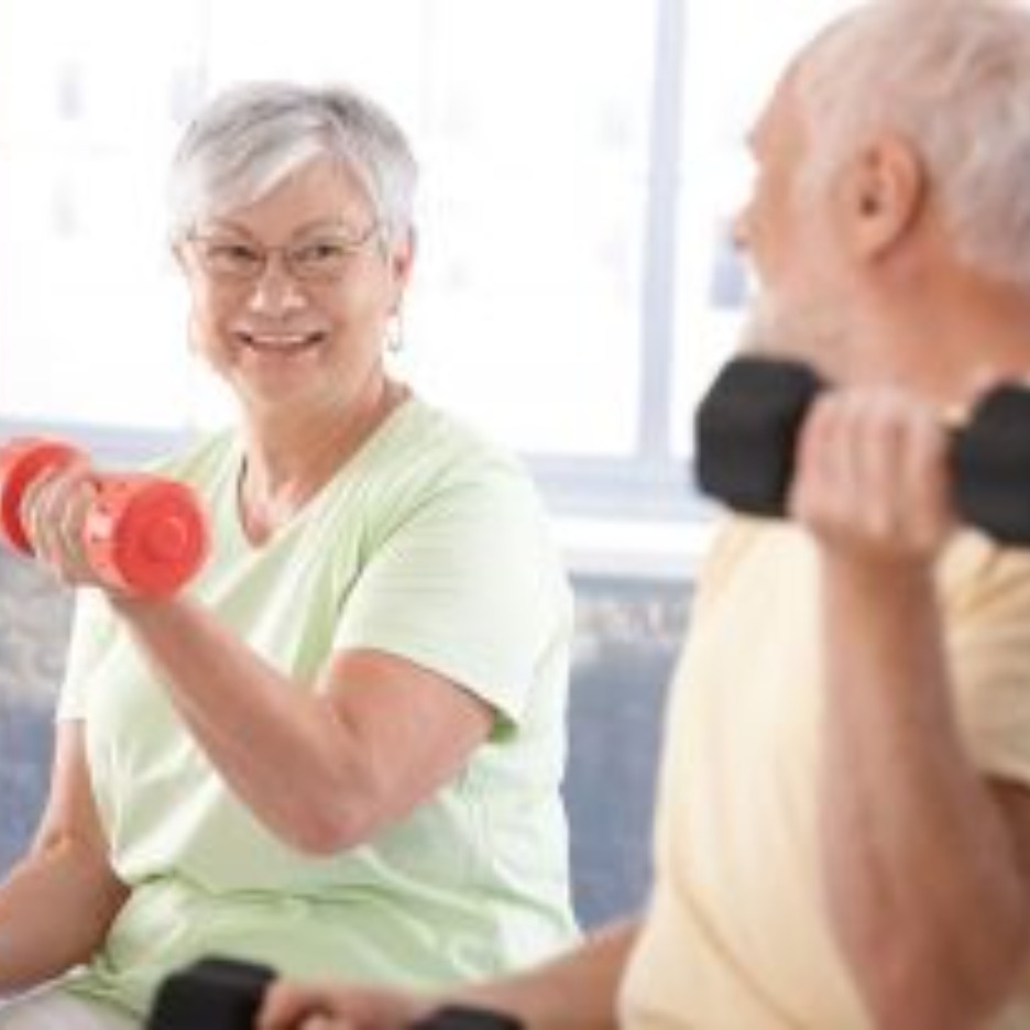 Fitter and Stronger exercise class for older people