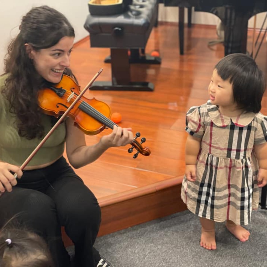 Baby live music playground