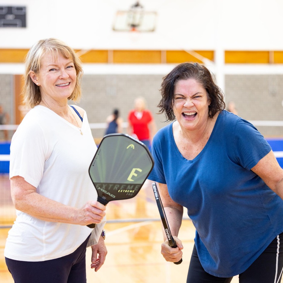 Casual pickleball