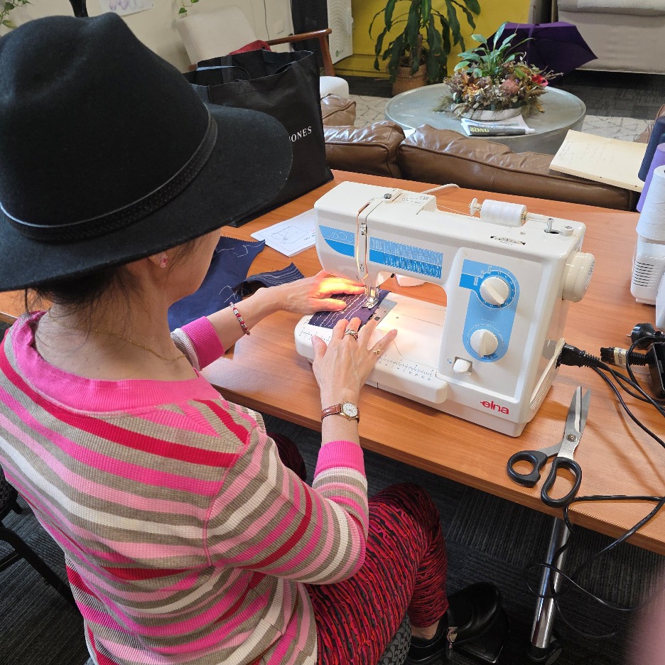 Beginner sewing workshop