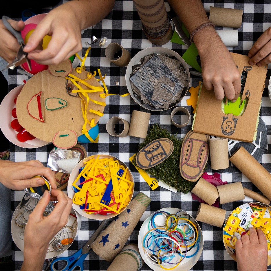 Creative crafts and textiles course for kids