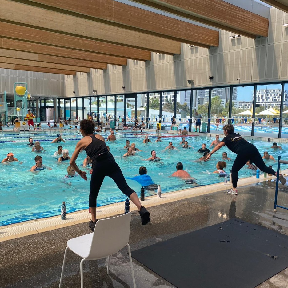 Aqua Zumba classes