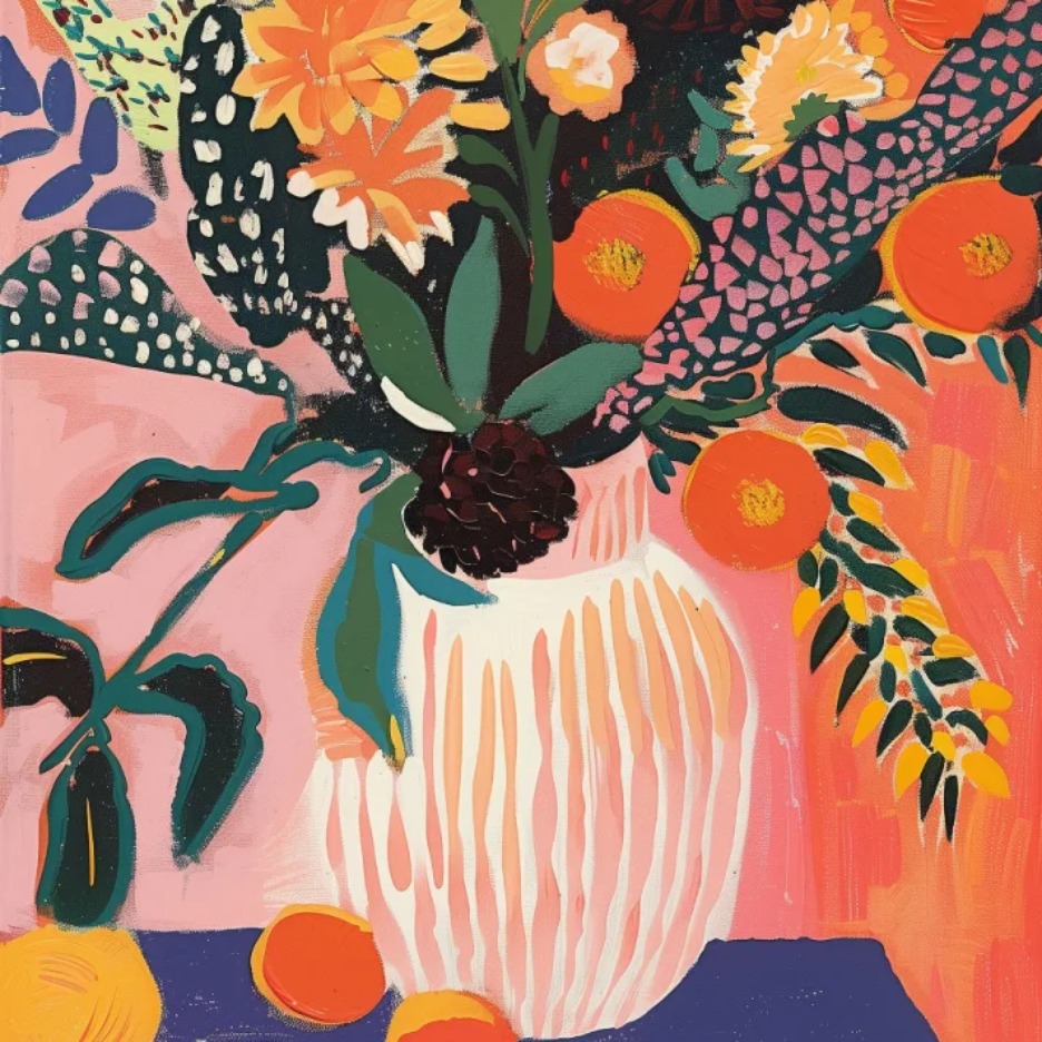Painting: still life @ Ultimo Community Centre