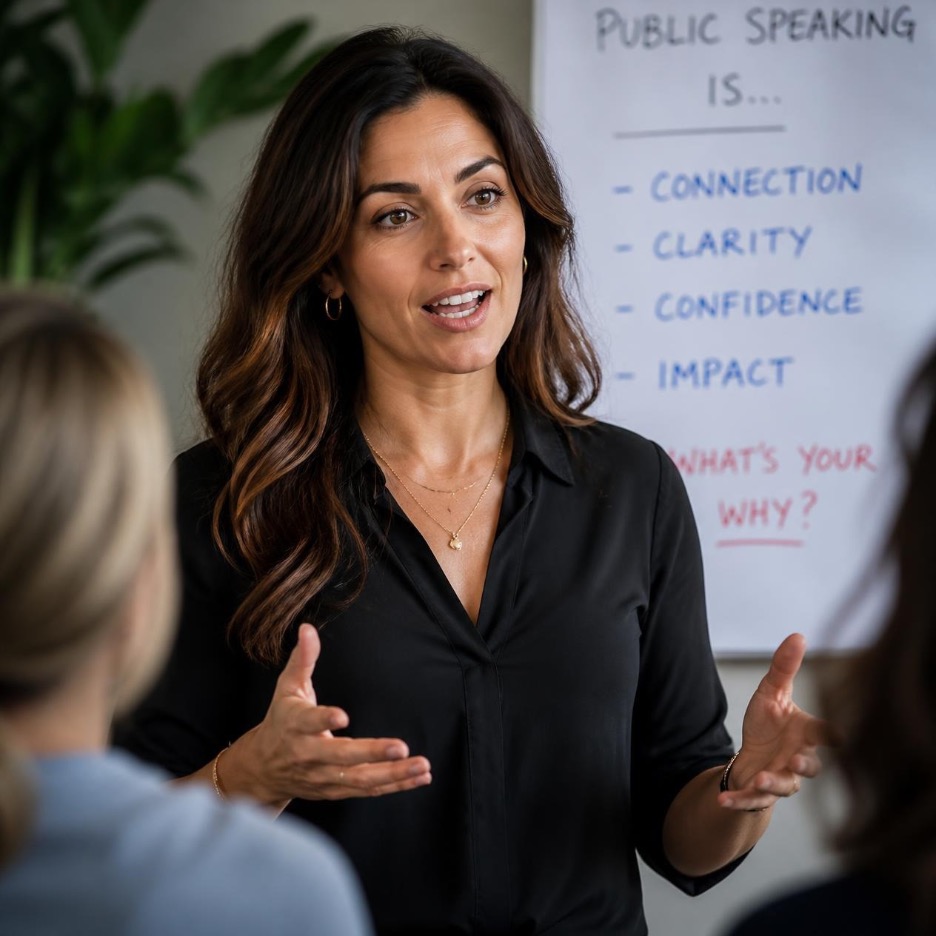 Public speaking lab: Live practice sessions