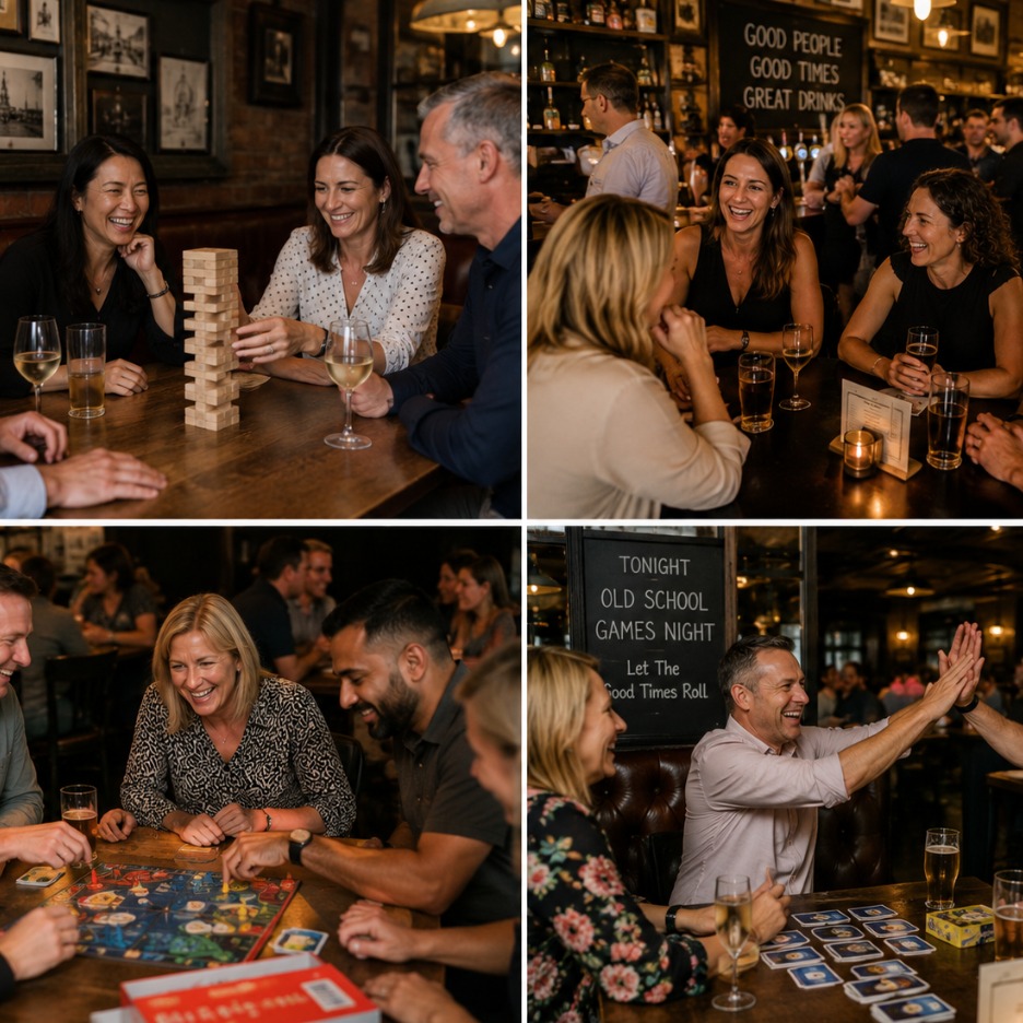 Games Night: Old School Edition - Singles 40+